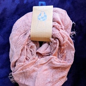 Pink Infinity Scarf